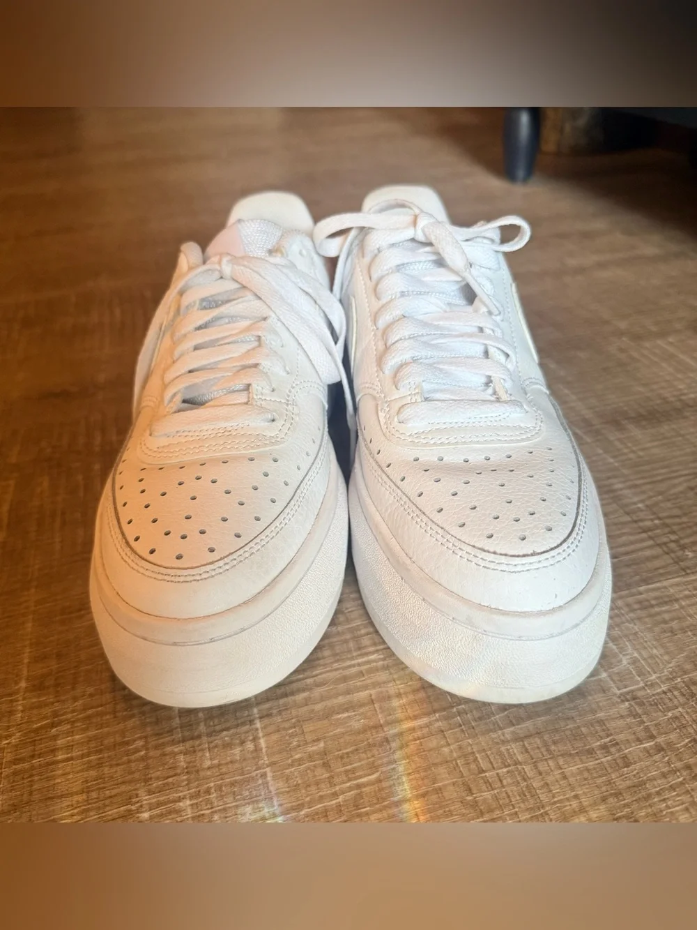 Nike Women’s Court Vision Alta Platform Sneakers - White